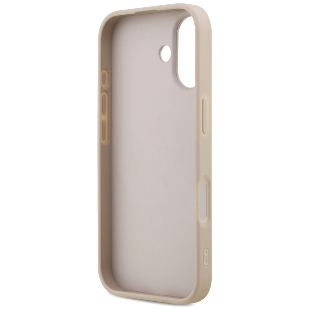 Guess 4G Ring Classic Logo MagSafe Case for iPhone 17 - Pink