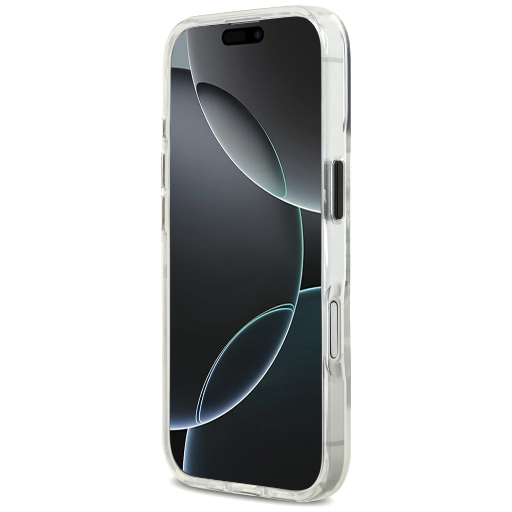 Karl Lagerfeld IML Karl Sketch Logo MagSafe Case til iPhone 17 - Gennemsigtig