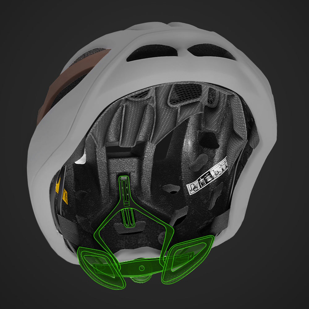 Wozinsky Ultralight Road Bike Helmet 54-58 cm - Taupe