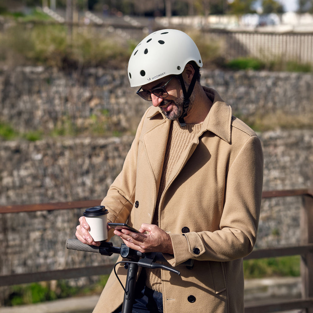 Wozinsky Lightweight BMX/Scooter Helmet M - White