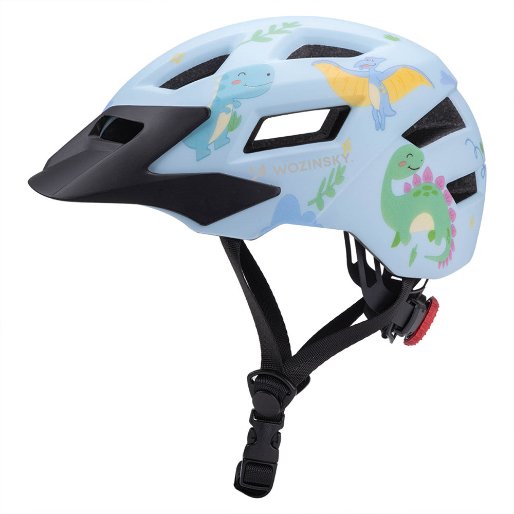 Wozinsky Children's MTB Bike Helmet with Detachable Visor XS - Light Blue