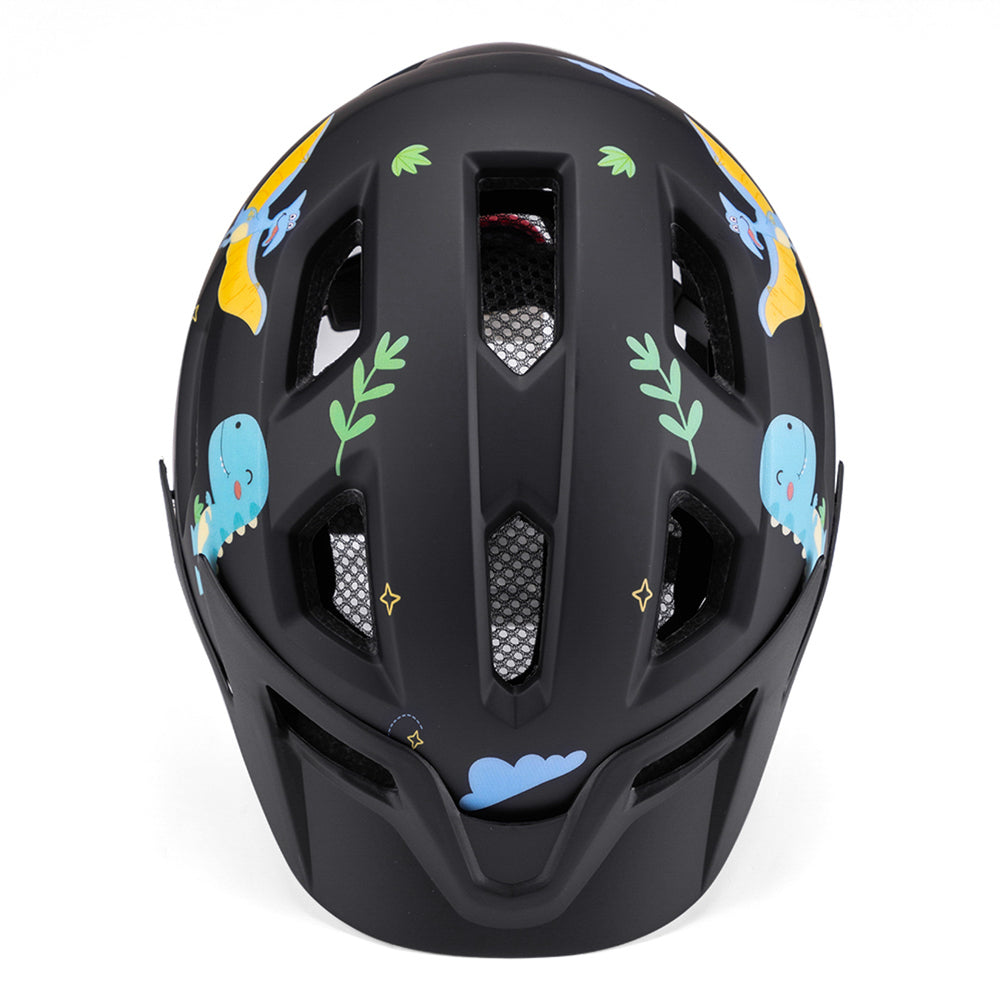 Wozinsky MTB Children's Bike Helmet with Removable Visor S - Black