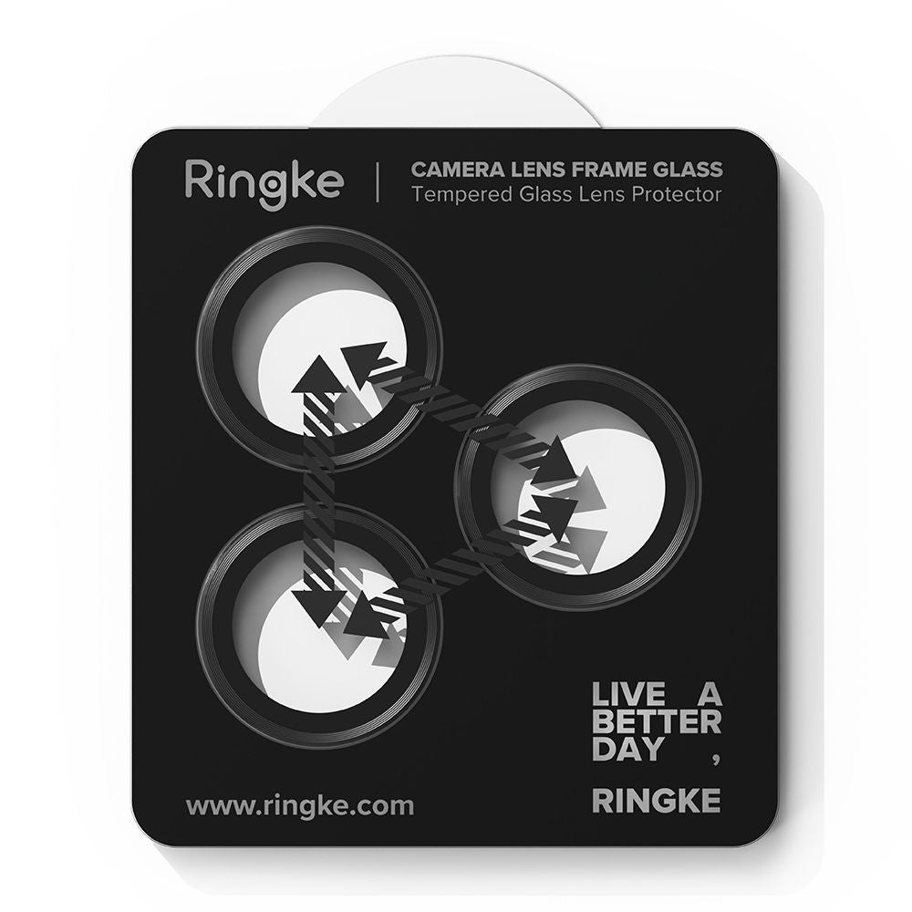 Ringke Camera Frame Protector 2-pack til iPhone 17 Pro / 17 Pro Max - sort