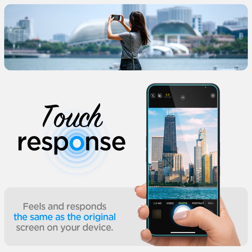 Spigen Glas.TR EZ Fit Hærdet glas 2-pakke til ingenting Telefon 3 - Transparent