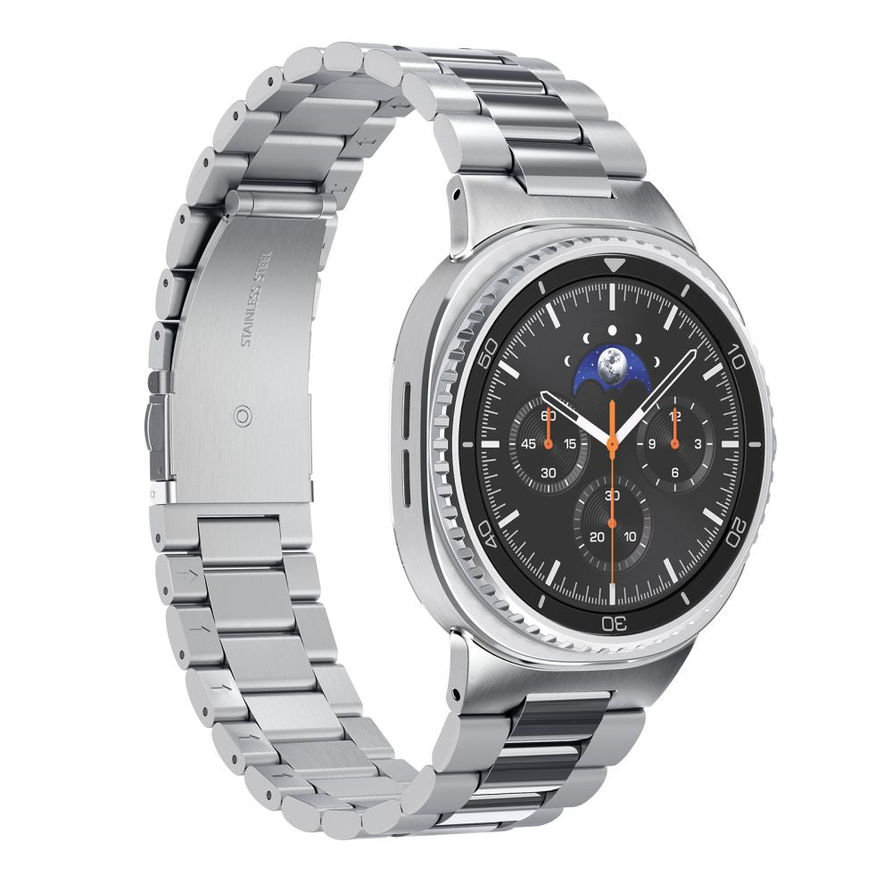 Spigen Modern Fit Band til Samsung Galaxy Watch 40/44/46 mm - Sølv