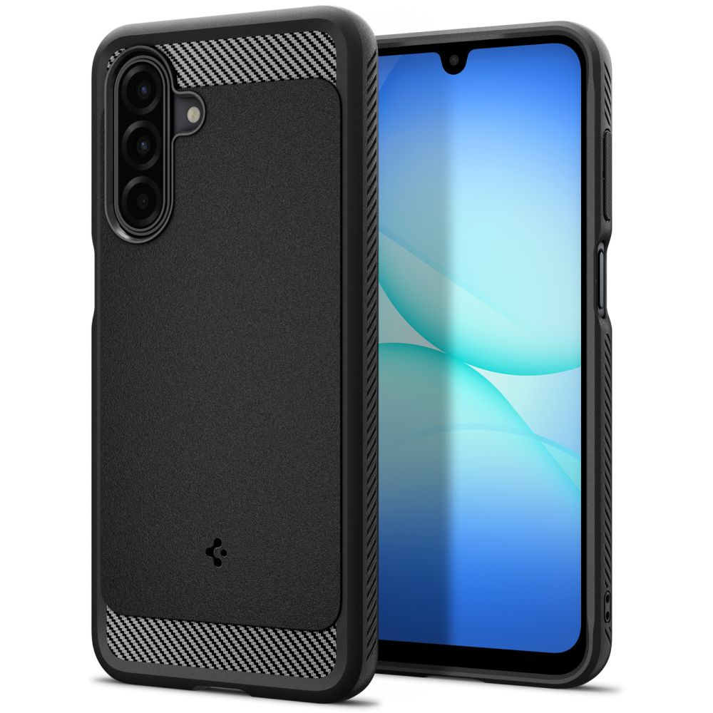 Spigen Rugged Armor Case til Samsung Galaxy A17 - Matte Black