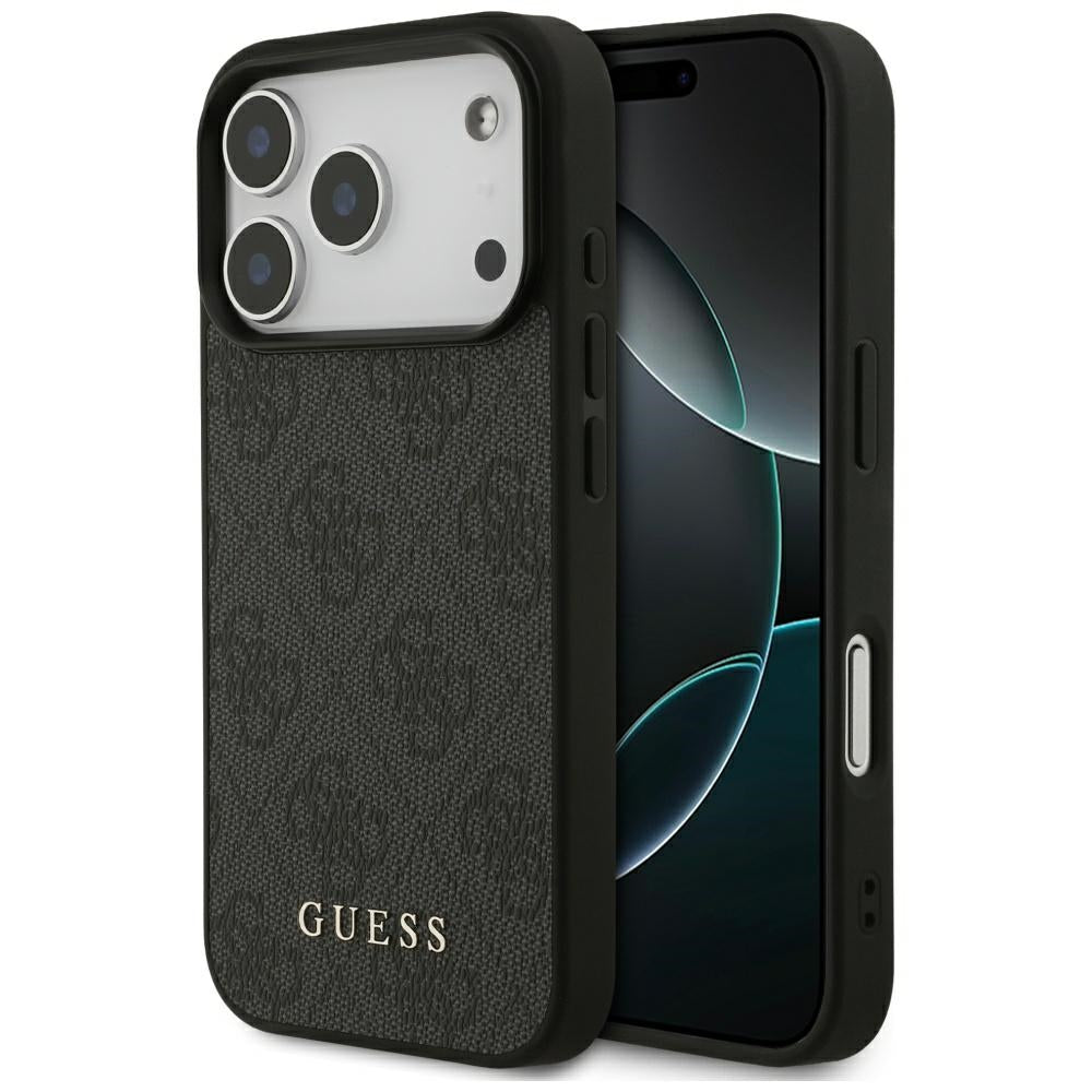 Guess 4G Classic Case til iPhone 17 Pro - sort