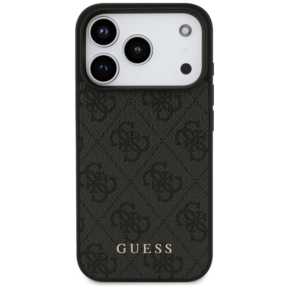 Guess 4G Classic Case til iPhone 17 Pro - sort