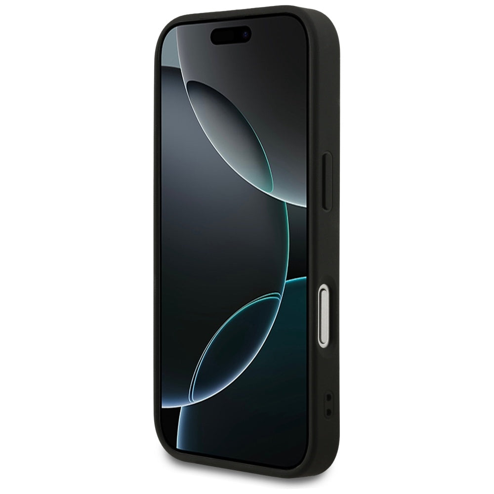 Guess 4G Classic Case til iPhone 17 Pro - sort