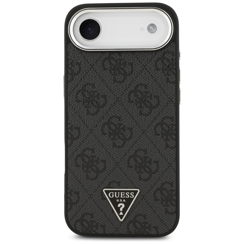 Guess 4G Triangle Logo MagSafe-hylster til iPhone 17 Air - sort
