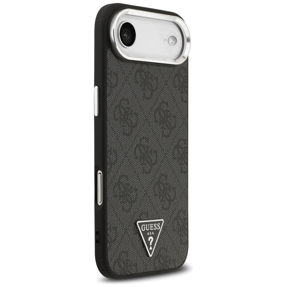 Guess 4G Triangle Logo MagSafe-hylster til iPhone 17 Air - sort