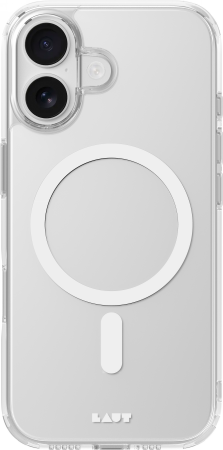 Laut Crystal Fluro MagSafe Case til iPhone 17 - Gennemsigtig