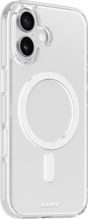Laut Crystal Fluro MagSafe Case til iPhone 17 - Gennemsigtig