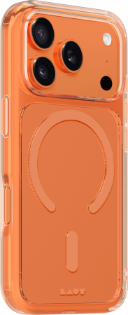 Laut Crystal Fluro MagSafe Case til iPhone 17 Pro - klarbrun