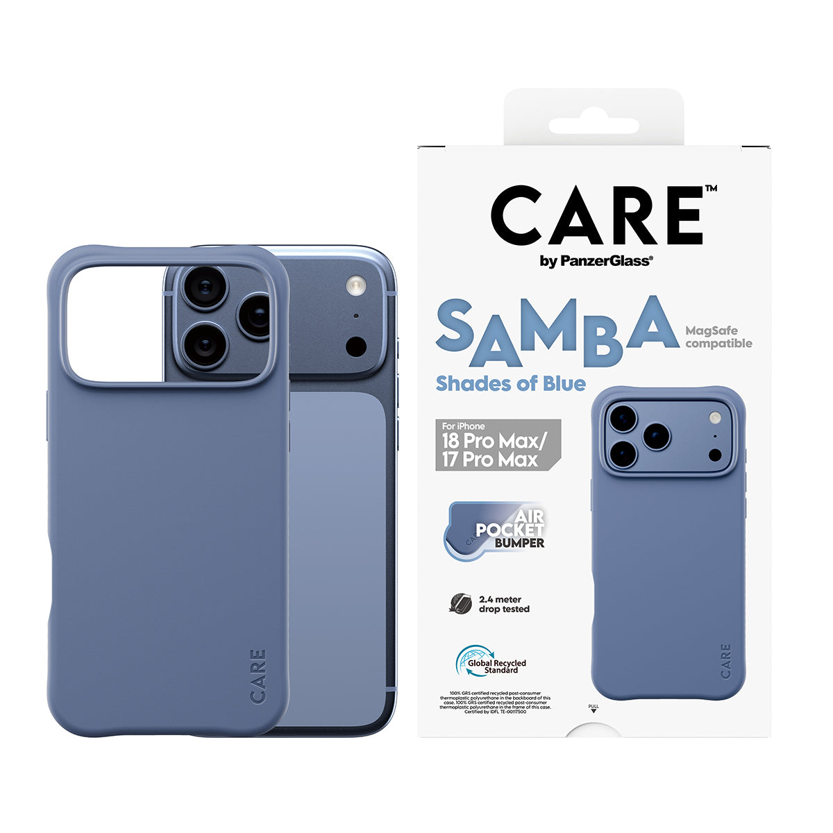 CARE by PanzerGlass Fashionable Case Samba Green w. MagSafe Apple iPhone 18 Pro Max