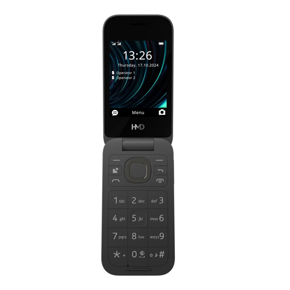 *HMD 2660 Flip 4G - Black