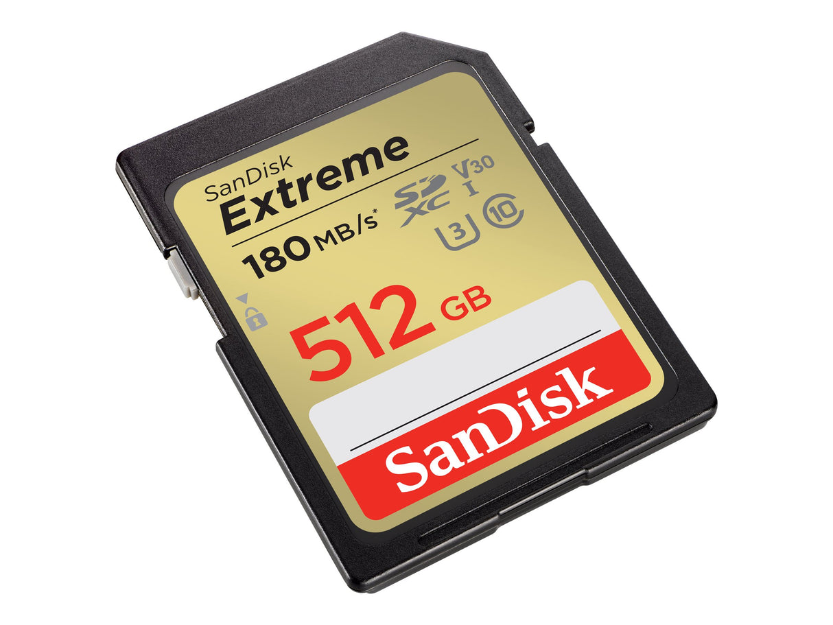 SanDisk Extreme SDXC 512GB 180MB/s