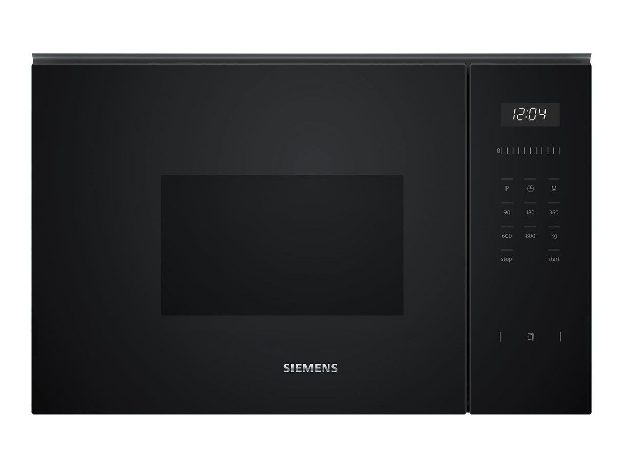 Siemens iQ500 Mikrobølgeovn Til indbygning 800W 20liter Sort