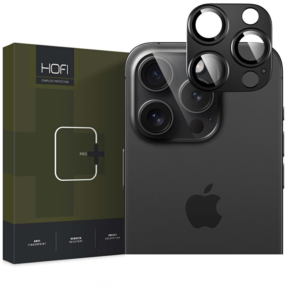 Kamera Beskyttelse Hofi Fullcam Pro+ Iphone 16 Pro / 16 Pro Max Sort