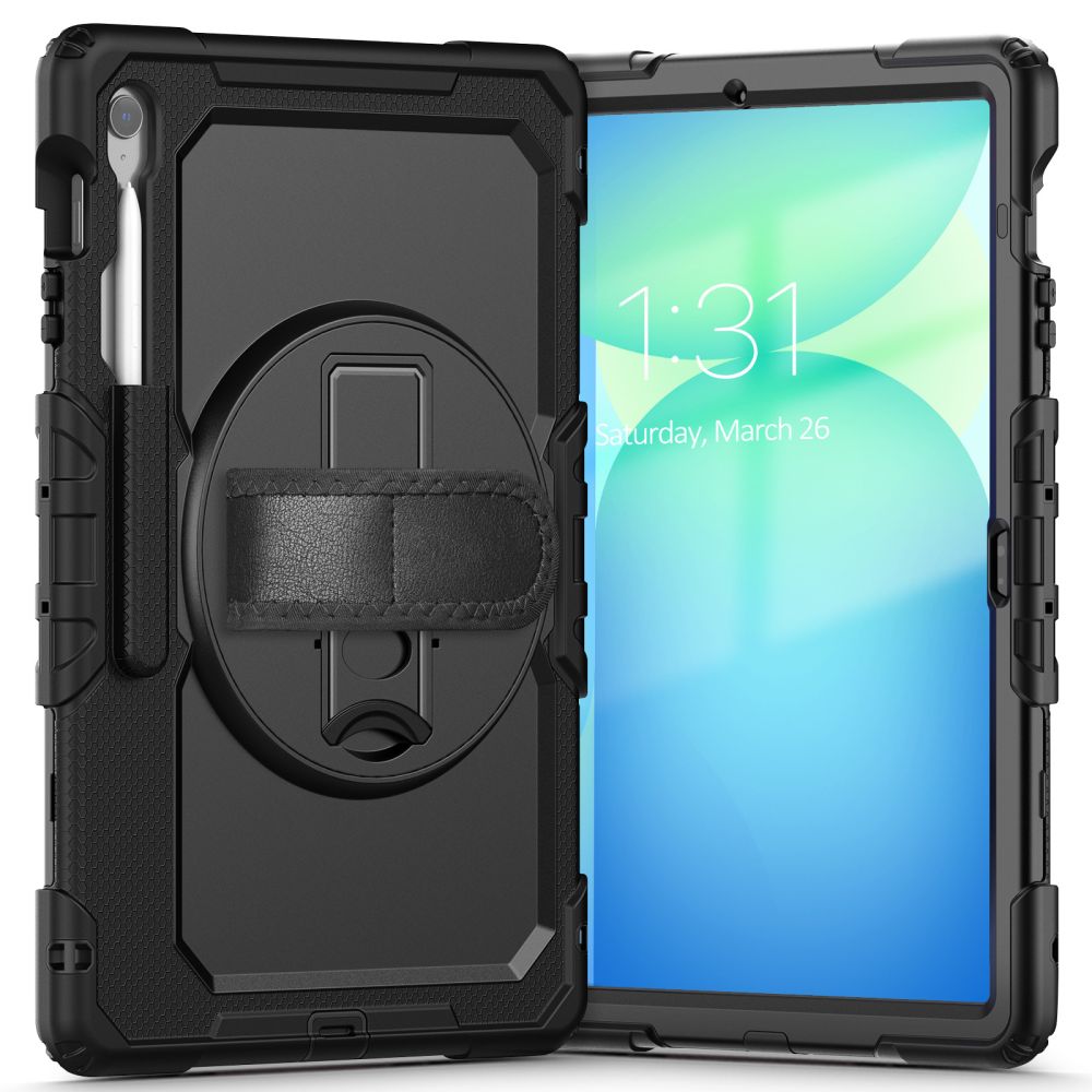 Tech Protect Solid 2 Sæt Galaxy Tab S10 Fe+ Plus 13.1 X620 / X626 B Sort