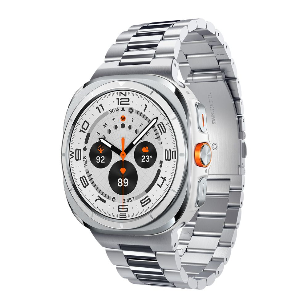 Spigen Modern Fit Band Samsung Galaxy Watch Ultra 1 / 2 2024 2026 (47 Mm) Sølv