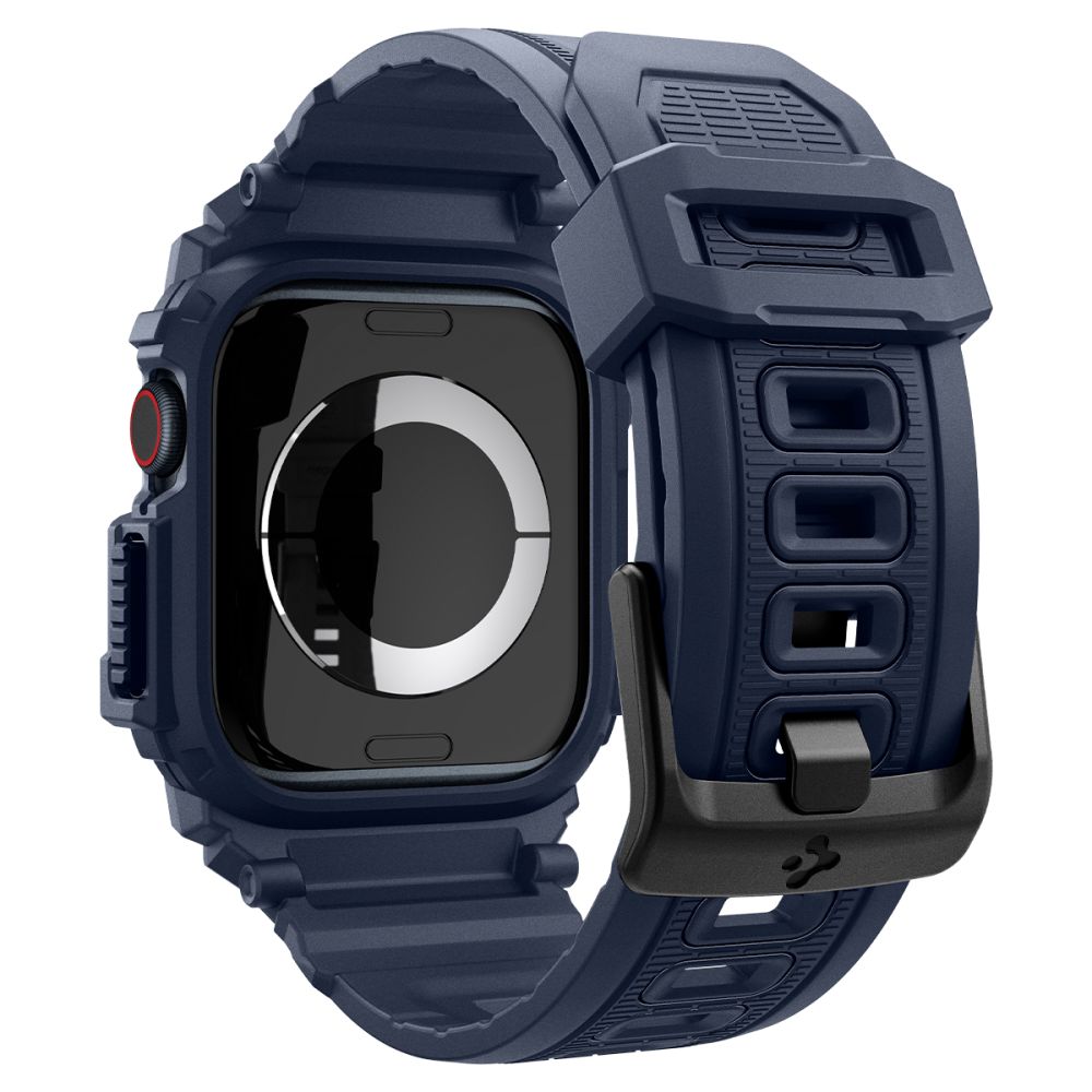 Spigen Rugged Armor ”Pro” Apple Watch 10/11 (46 Mm) Marineblå
