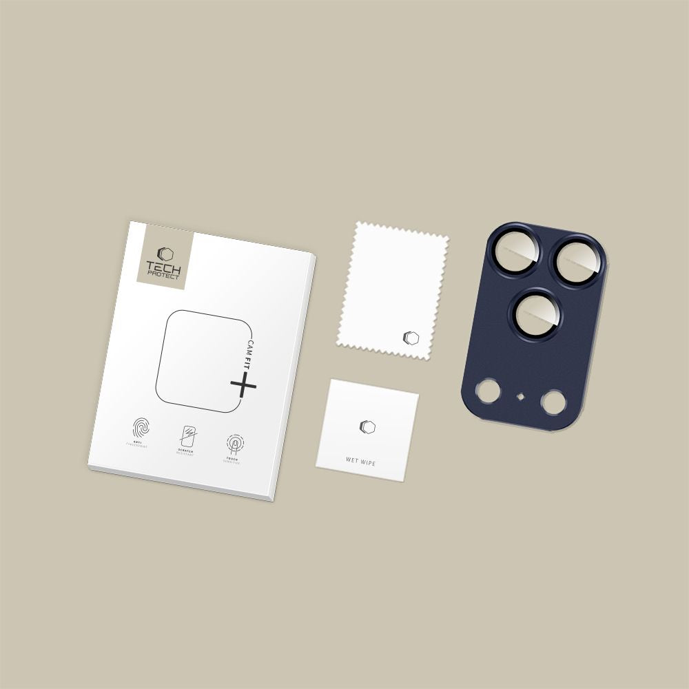 Kamera Beskyttelse Tech Protect Camfull Fit+ Iphone 17 Pro Max Dyb Blå