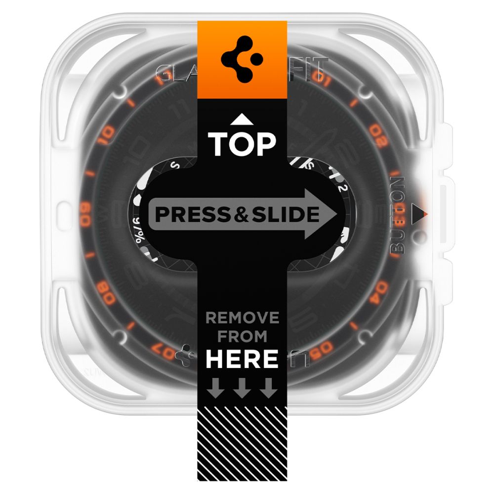 Hærdet Glas Spigen Glas.Tr Ez Fit Ac 2 Pack Samsung Galaxy Watch Ultra 2 2026 (47 Mm) Klar