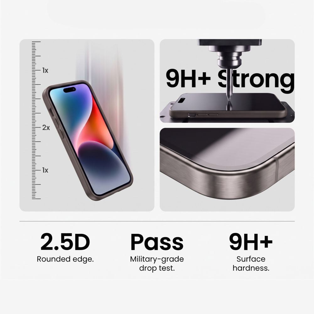Hærdet Glas Tech Protect Glass Fit+ 2 Pack Galaxy S26 Fe Clear