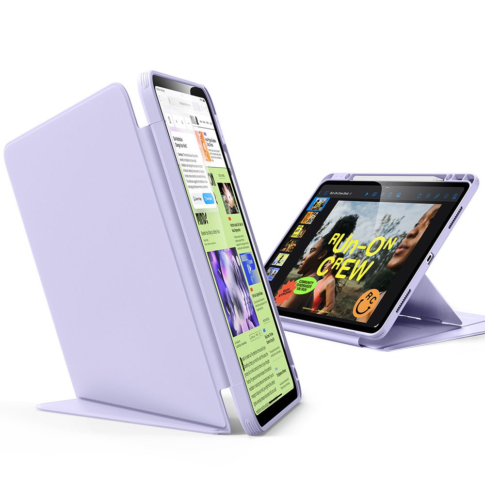 Esr Flip Hybrid Ipad Air 13” 1 / 2 / 3 / 2024 2026 Lilla