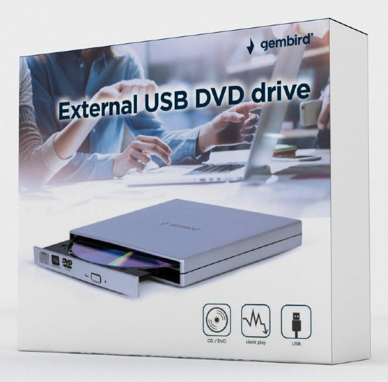 Gembird DVD-USB-021-SV