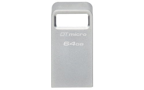 Kingston Technology DataTraveler 64 GB Micro 200MB/s Metal USB 3.2 Gen 1