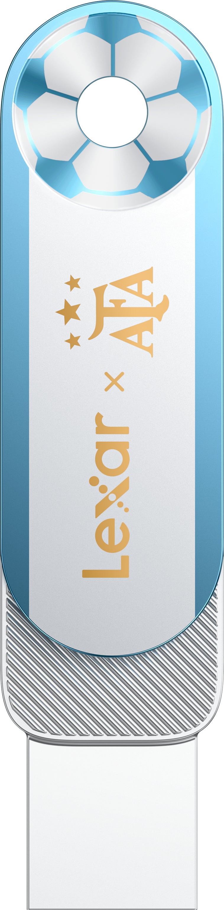 Lexar D500 USB-nøgle 128 GB USB Type-C/USB Type-A 3.2 Gen 1 (3.1 Gen 1) Flerfarvet