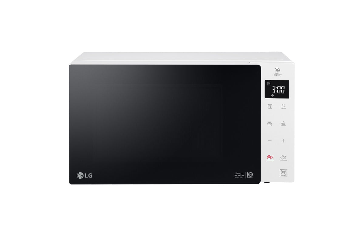 LG MS 23 NECBW Sort, Hvid Solo mikroovn Over komfuret 23 L 1000 W
