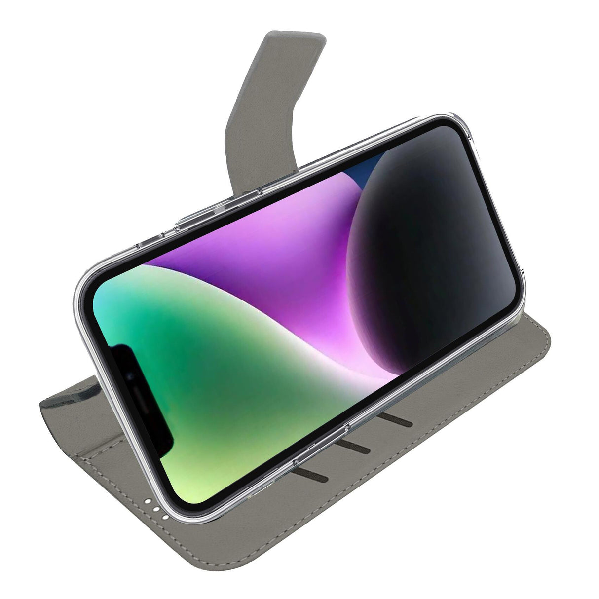 Celly WALLY mobiltelefon etui 15,5 cm (6.1") Tegnebogsetui Sort