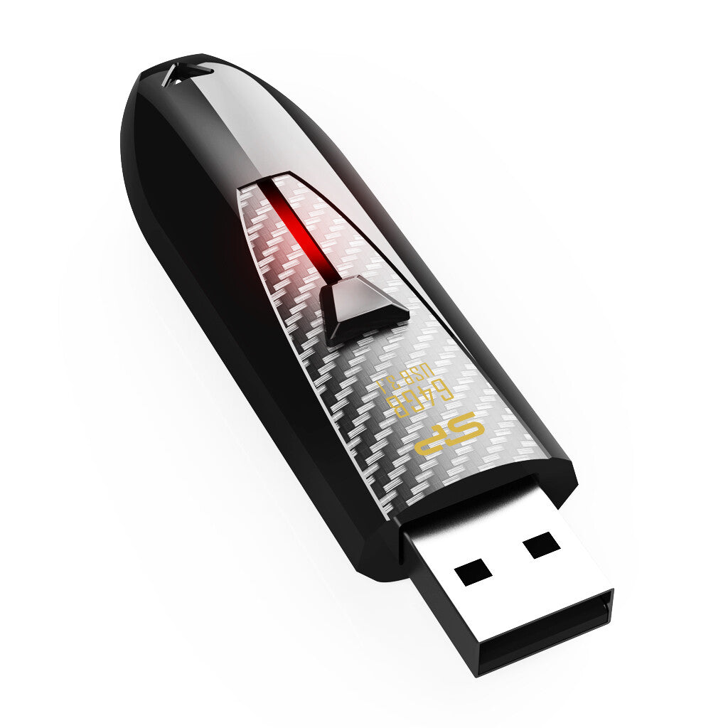 Silicon Power Blaze B25 USB-nøgle 32 GB USB Type-A 3.2 Gen 1 (3.1 Gen 1) Sort