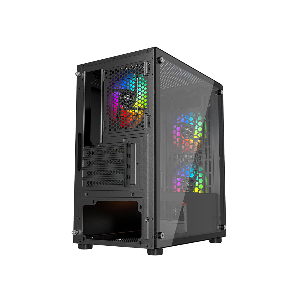 Nordic Gaming Fenris RGB Mini Tower micro-ATX Sort