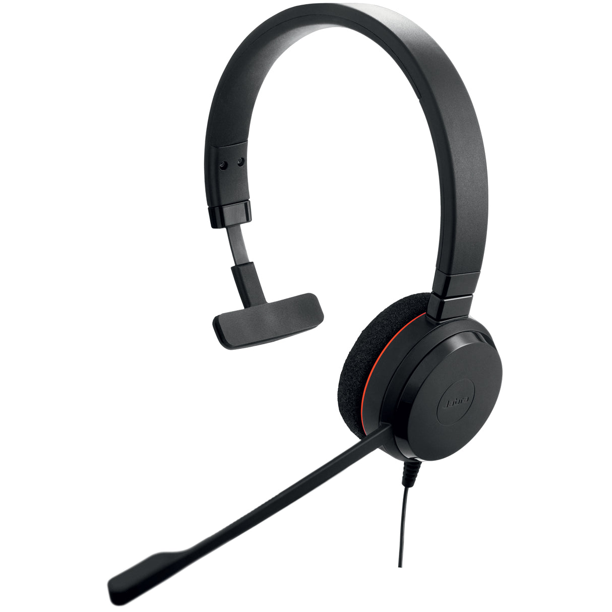 Jabra Evolve 20 MS mono Kablet Høretelefoner Sort