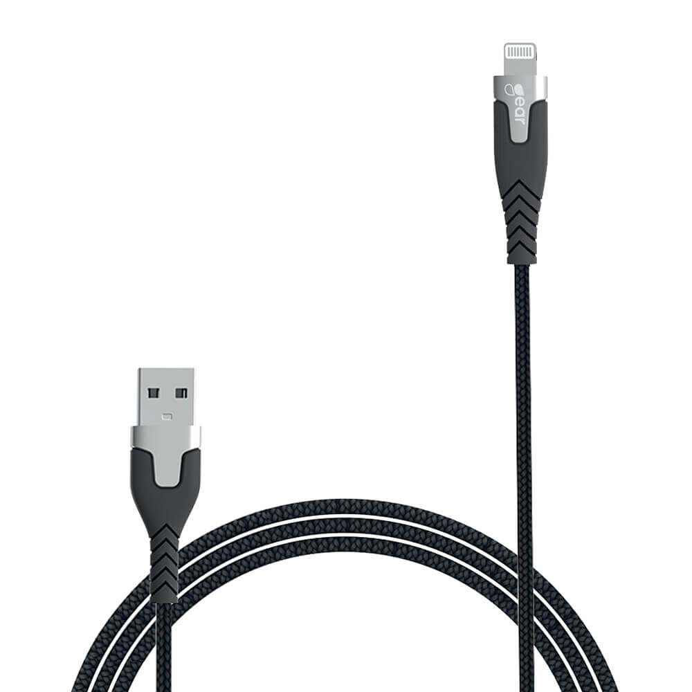 Gear 665108 Lightning kabel 1,5 m Sort