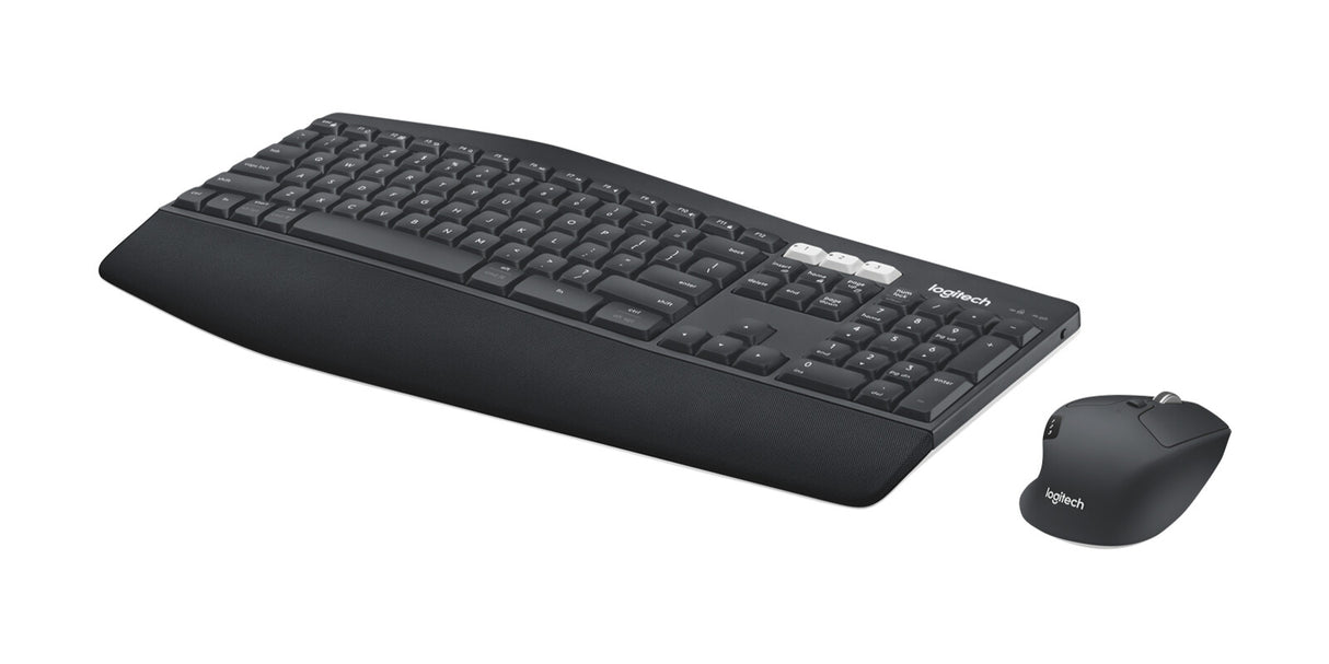 Logitech MK850 Performance tastatur Mus inkluderet Universel RF trådløs + Bluetooth QWERTY Engelsk Sort