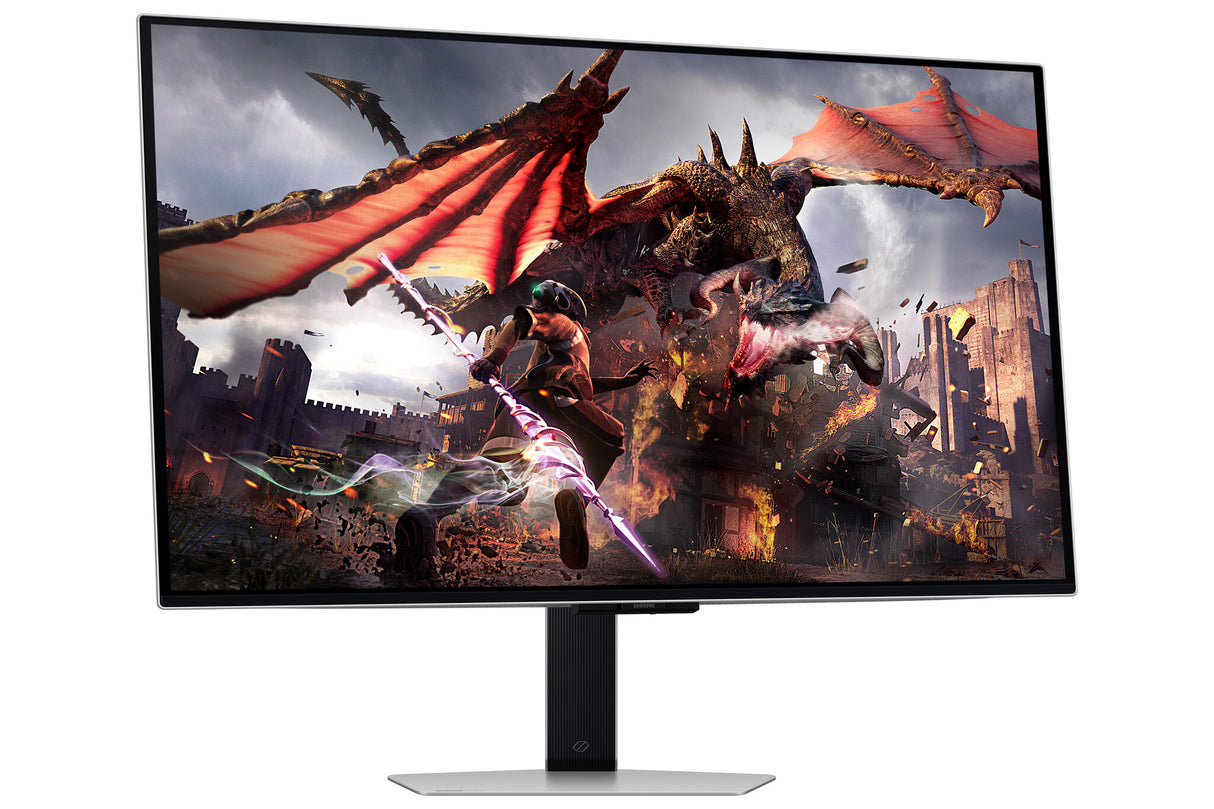 Samsung G80SD computerskærm 81,3 cm (32") 3840 x 2160 pixel 4K Ultra HD OLED Sølv