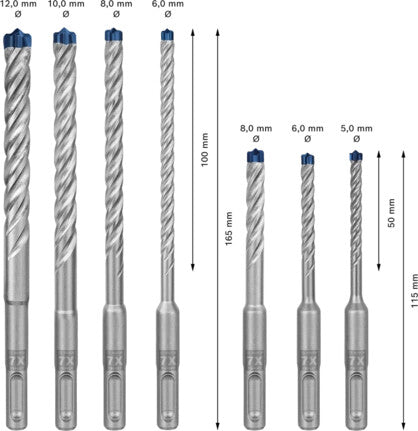 Bosch Expert 2 608 900 195 borehoved Boresæt 7 stk