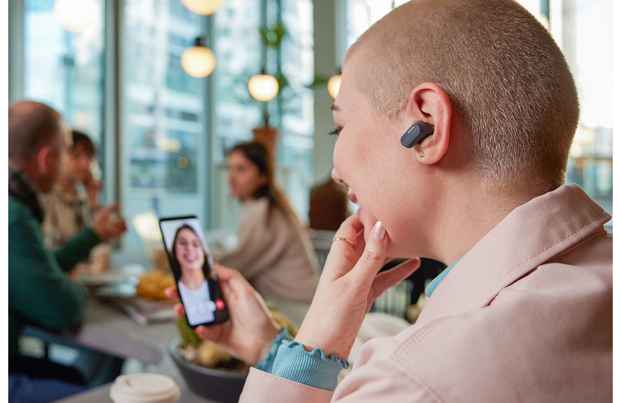 Philips TAT3508BK Trådløs Ægte trådløse øretelefoner Sort