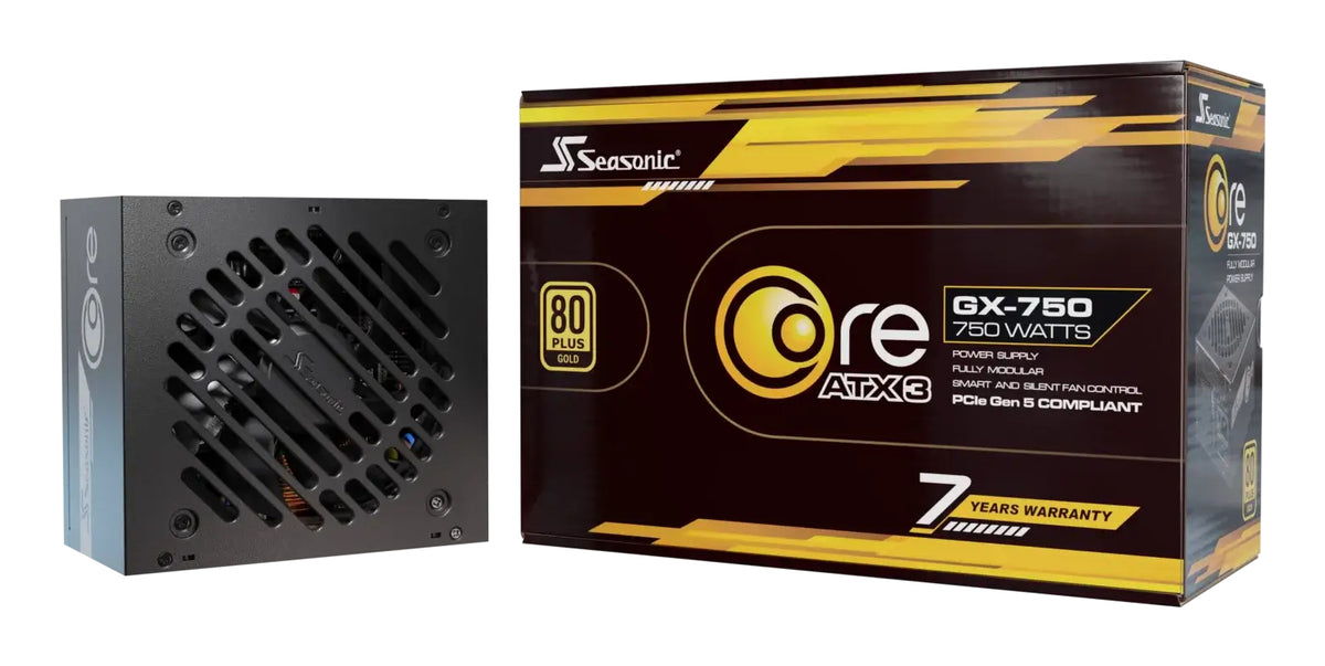 Seasonic Core GX-750 V2 (2024) Strømforsyning 750Watt