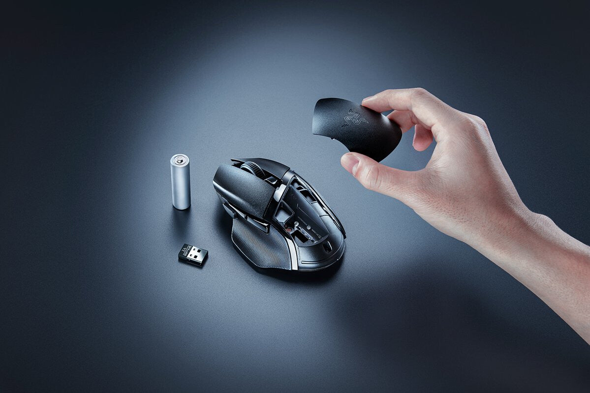 Razer Basilisk V3 X HyperSpeed mus Spil Højre hånd Bluetooth Optisk 18000 dpi