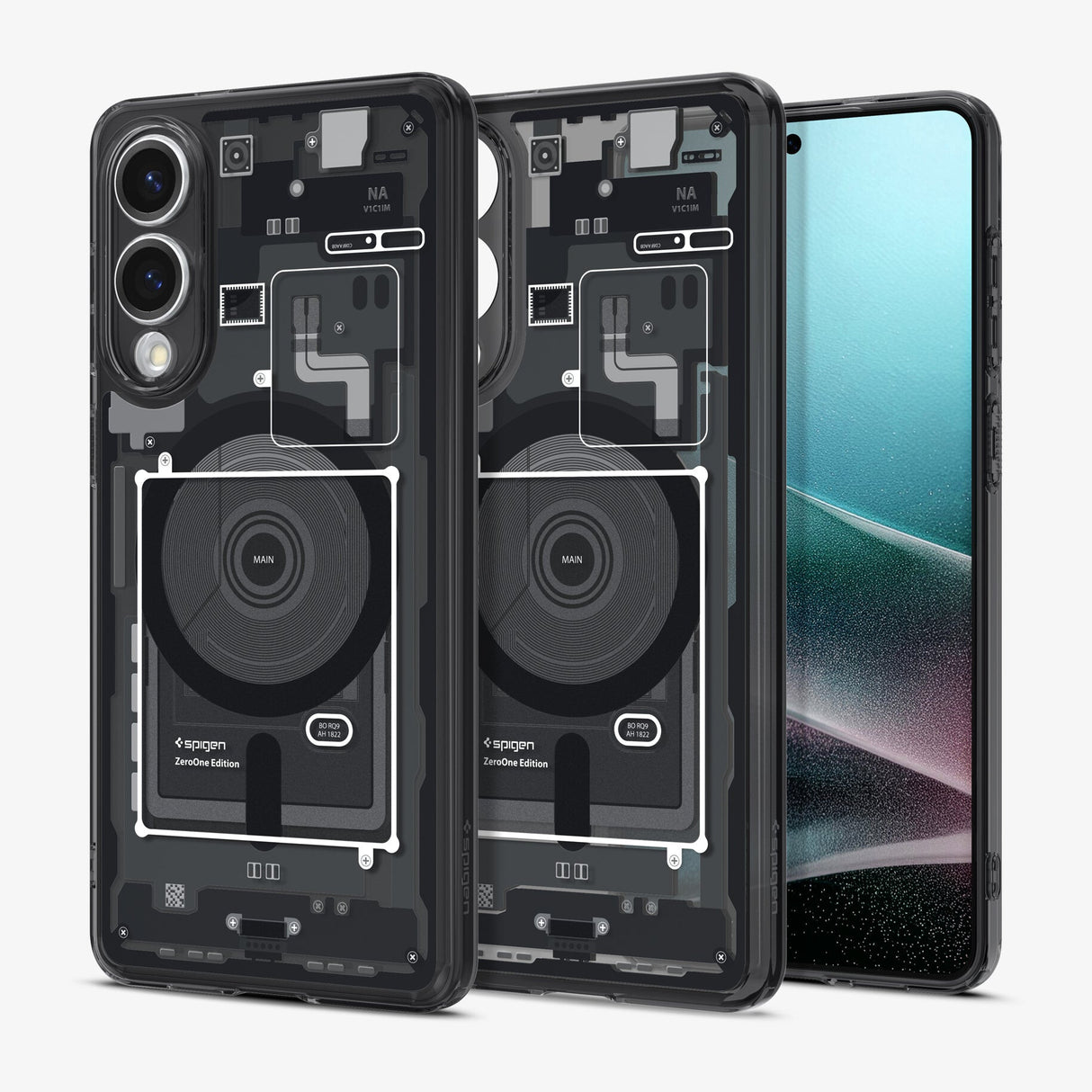 Spigen Ultra Hybrid Zero One (MagFit) mobiltelefon etui 17 cm (6.7") Cover Sort
