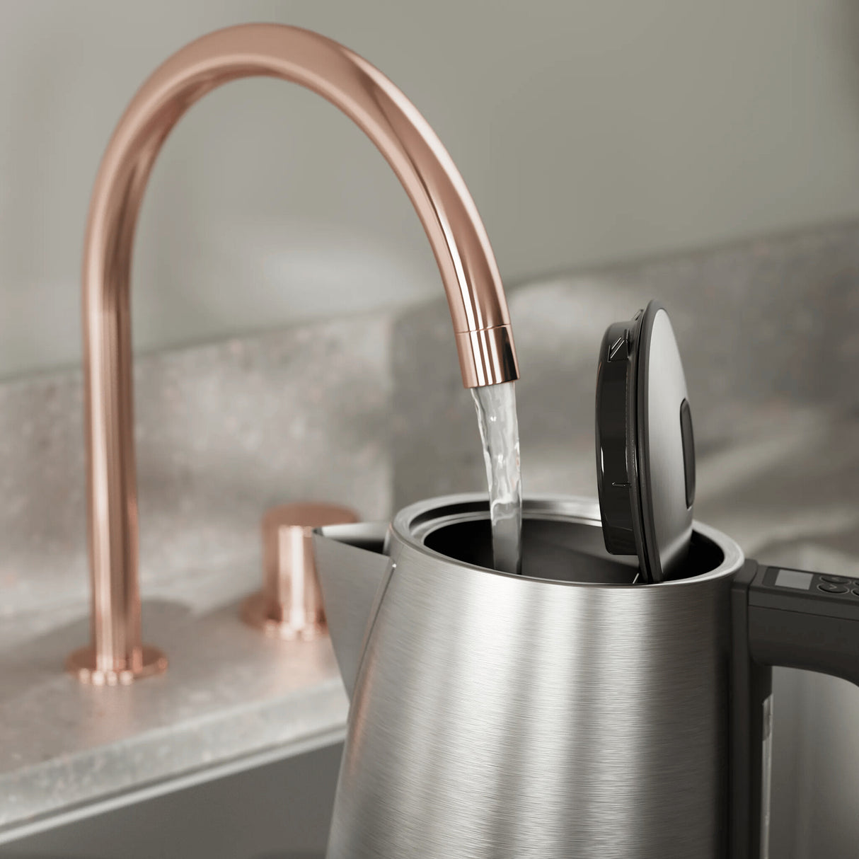 Electrolux E5K1-6ST elkedel 1,7 L 2400 W Rustfrit stål
