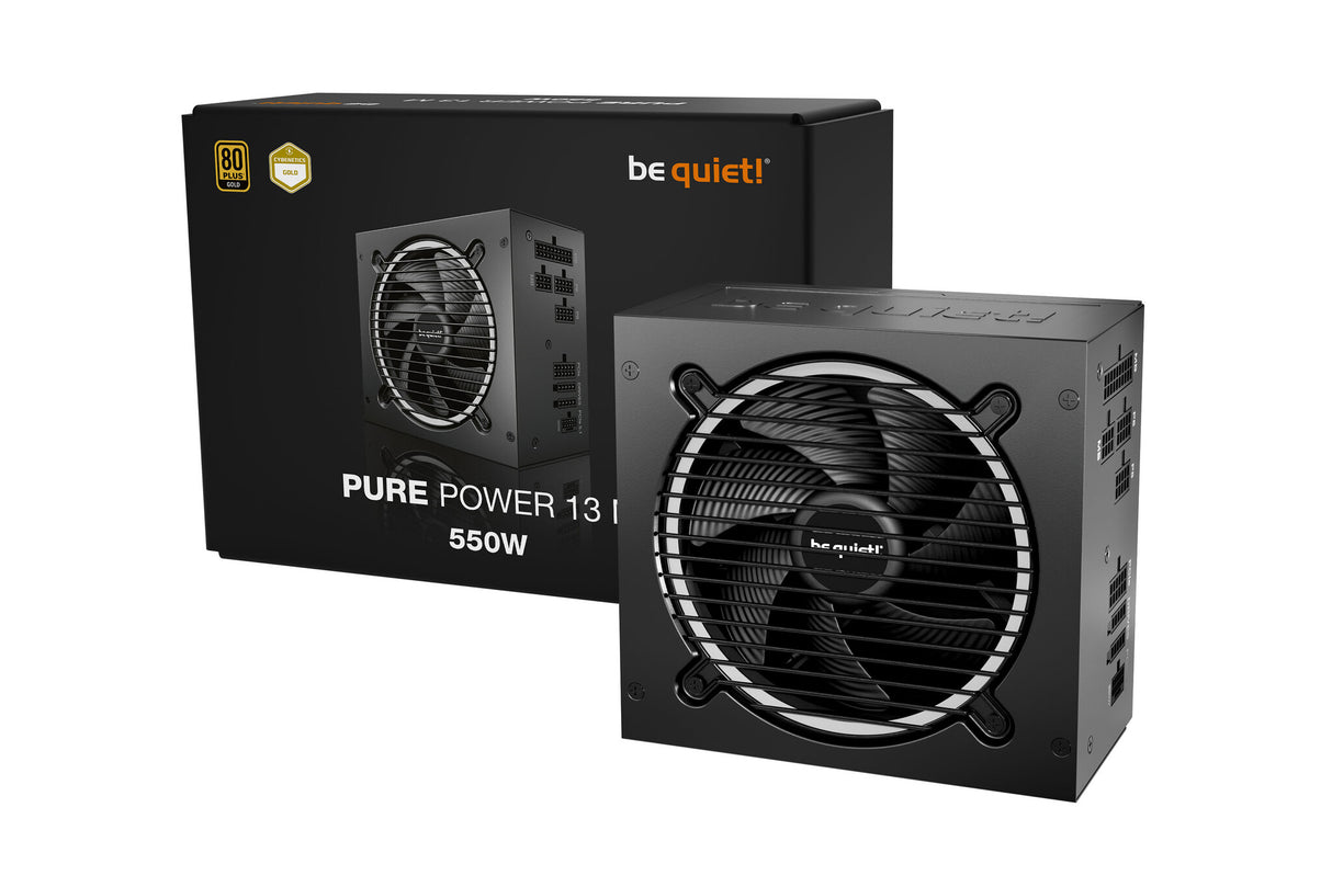 be quiet! Pure Power 13 M | 550W enhed til strømforsyning 20+4 pin ATX ATX Sort