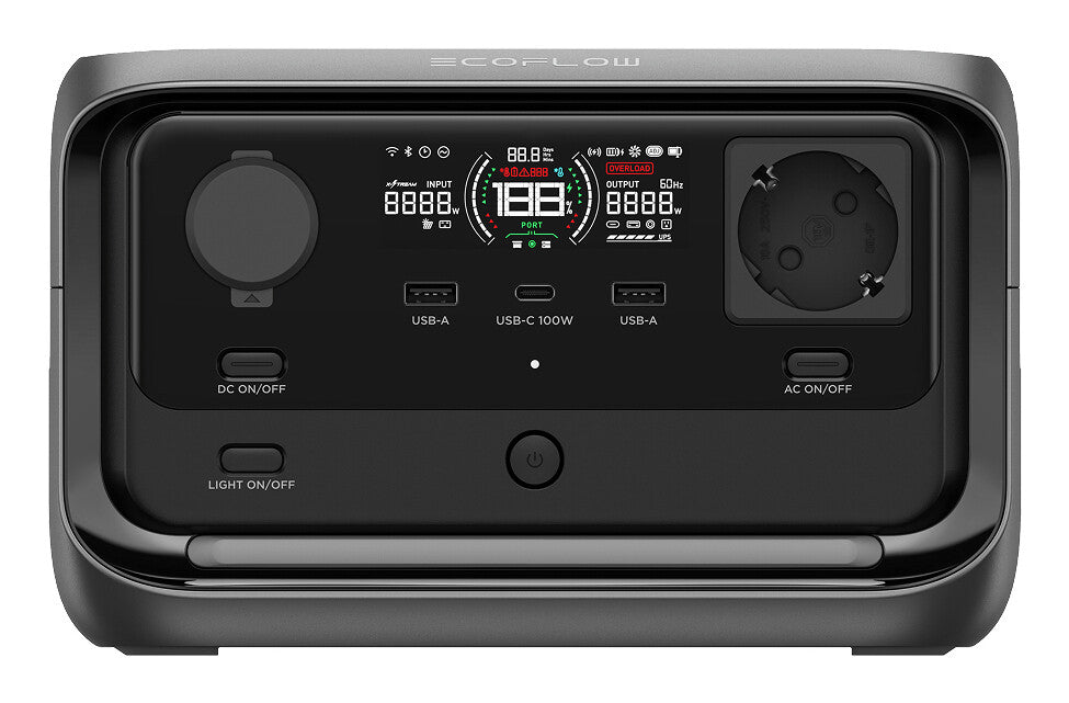 EcoFlow River 3 Plus Bærbar energistation Lithium jern fosfat (LiFePO4) 4,7 kg