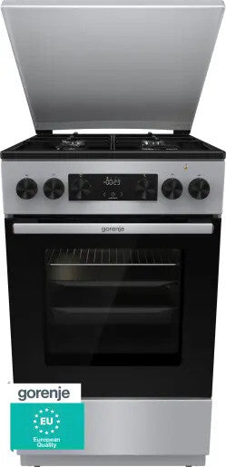 Gorenje G600 GK5C42SJ komfur og ovn Fritstående komfur Elektrisk Gaskomfur Grå